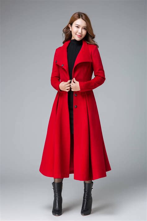 long cropped designer coats.